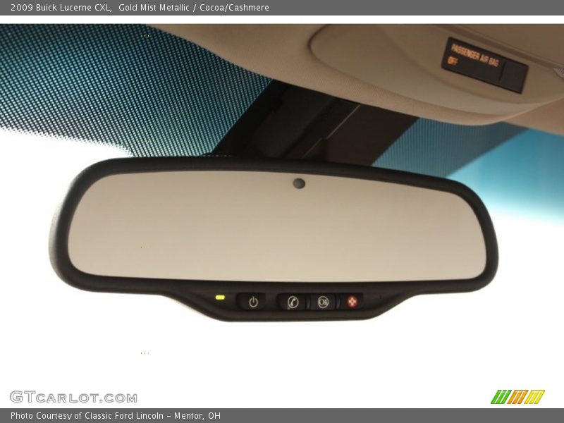 Gold Mist Metallic / Cocoa/Cashmere 2009 Buick Lucerne CXL