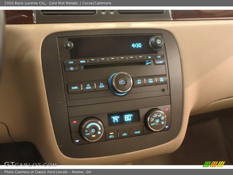 Gold Mist Metallic / Cocoa/Cashmere 2009 Buick Lucerne CXL