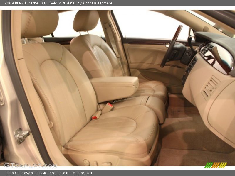 Gold Mist Metallic / Cocoa/Cashmere 2009 Buick Lucerne CXL