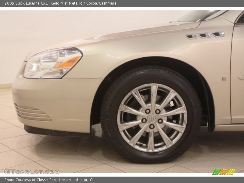 Gold Mist Metallic / Cocoa/Cashmere 2009 Buick Lucerne CXL