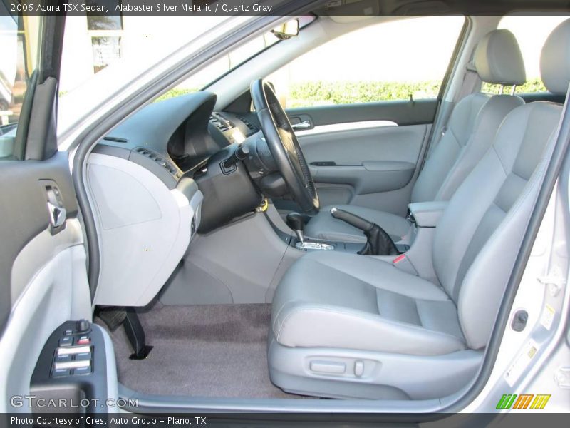 Alabaster Silver Metallic / Quartz Gray 2006 Acura TSX Sedan