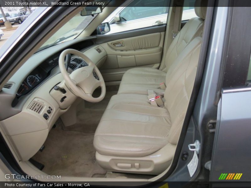 Woodland Green Pearl / Ivory 2001 Toyota Avalon XL