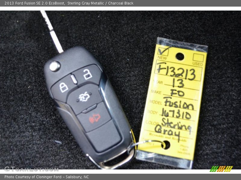 Keys of 2013 Fusion SE 2.0 EcoBoost