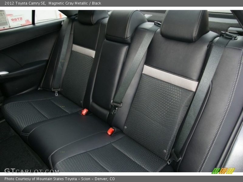 Magnetic Gray Metallic / Black 2012 Toyota Camry SE
