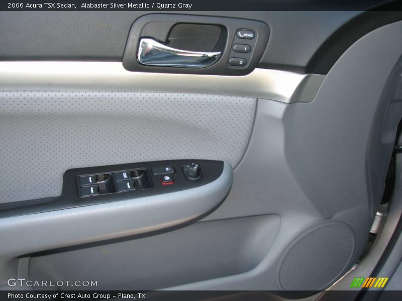 Alabaster Silver Metallic / Quartz Gray 2006 Acura TSX Sedan