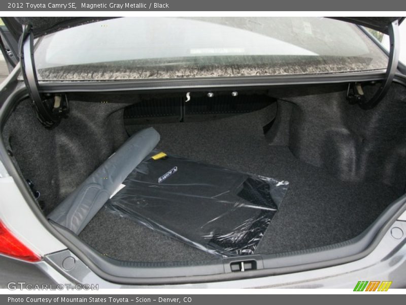Magnetic Gray Metallic / Black 2012 Toyota Camry SE