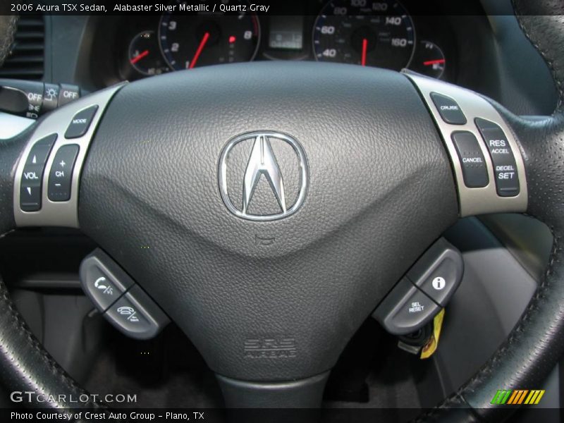 Alabaster Silver Metallic / Quartz Gray 2006 Acura TSX Sedan
