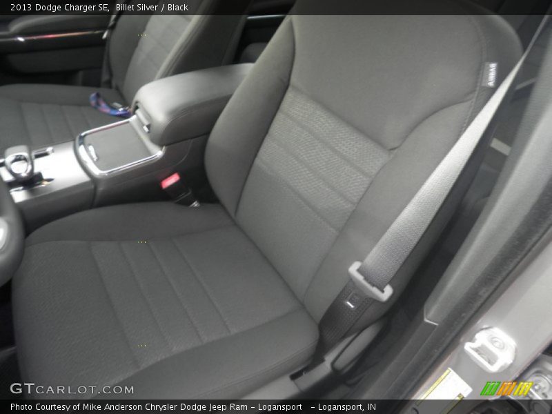 Billet Silver / Black 2013 Dodge Charger SE