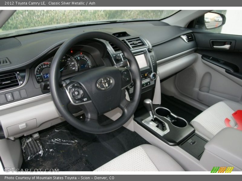 Classic Silver Metallic / Ash 2012 Toyota Camry LE
