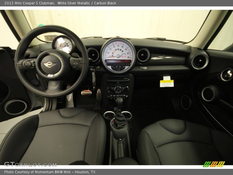 White Silver Metallic / Carbon Black 2013 Mini Cooper S Clubman