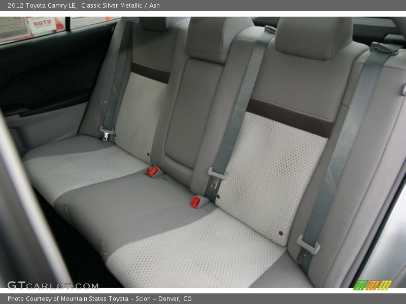 Classic Silver Metallic / Ash 2012 Toyota Camry LE