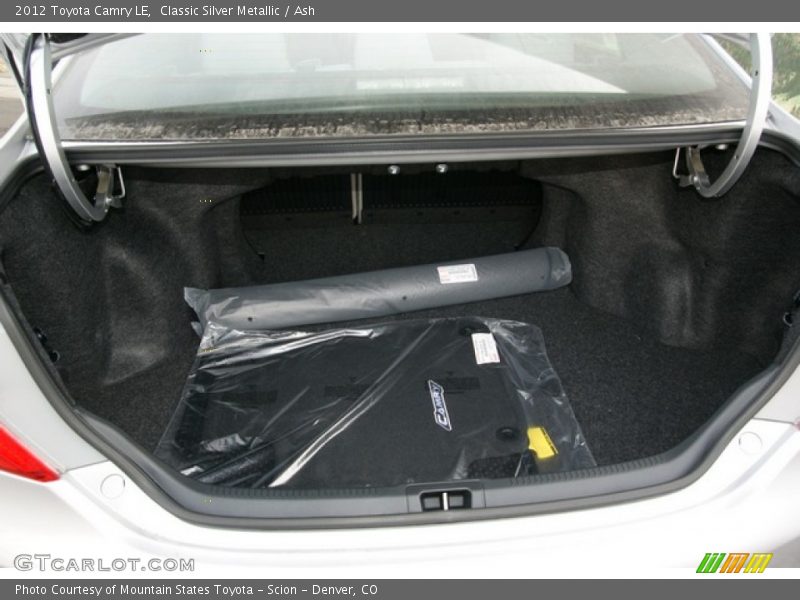 Classic Silver Metallic / Ash 2012 Toyota Camry LE