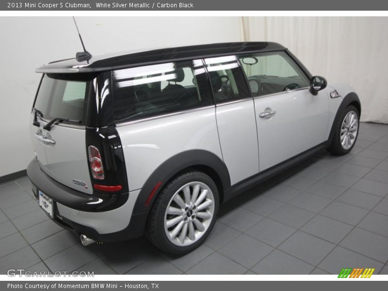 White Silver Metallic / Carbon Black 2013 Mini Cooper S Clubman