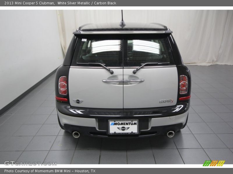 White Silver Metallic / Carbon Black 2013 Mini Cooper S Clubman