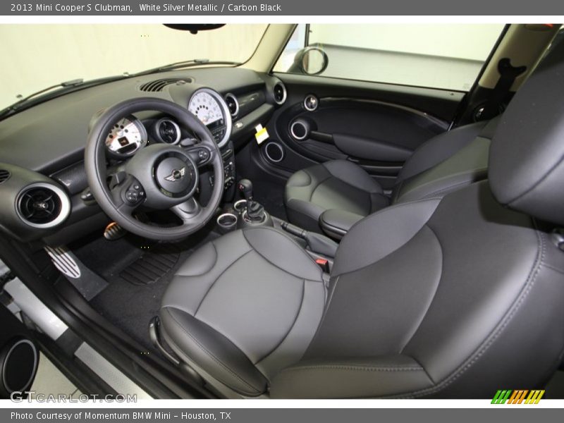  2013 Cooper S Clubman Carbon Black Interior