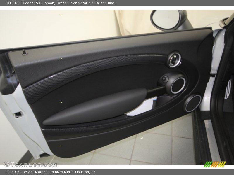 White Silver Metallic / Carbon Black 2013 Mini Cooper S Clubman