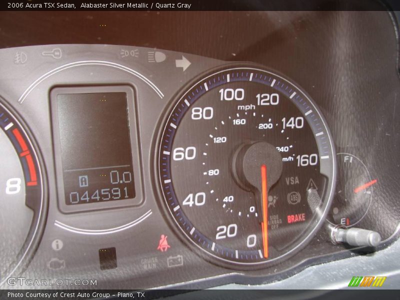 Alabaster Silver Metallic / Quartz Gray 2006 Acura TSX Sedan