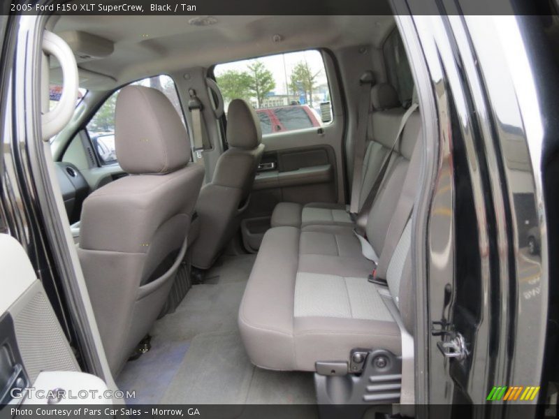 Black / Tan 2005 Ford F150 XLT SuperCrew