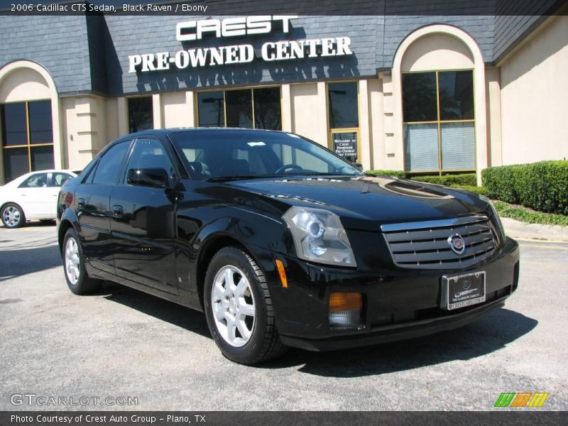 Black Raven / Ebony 2006 Cadillac CTS Sedan