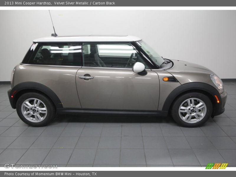 Velvet Silver Metallic / Carbon Black 2013 Mini Cooper Hardtop