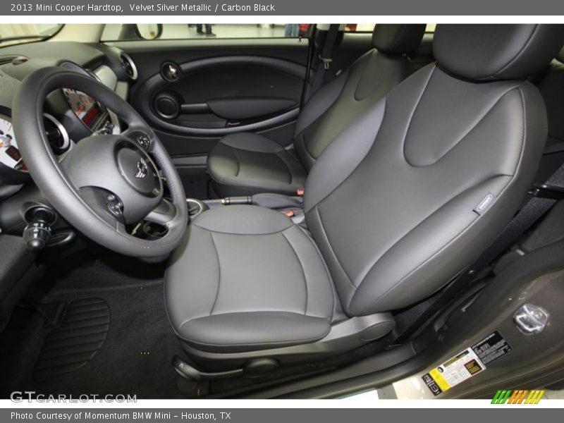 Velvet Silver Metallic / Carbon Black 2013 Mini Cooper Hardtop