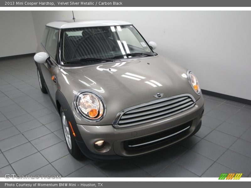 Velvet Silver Metallic / Carbon Black 2013 Mini Cooper Hardtop