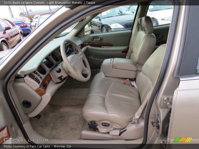 Front Seat of 2001 LeSabre Custom