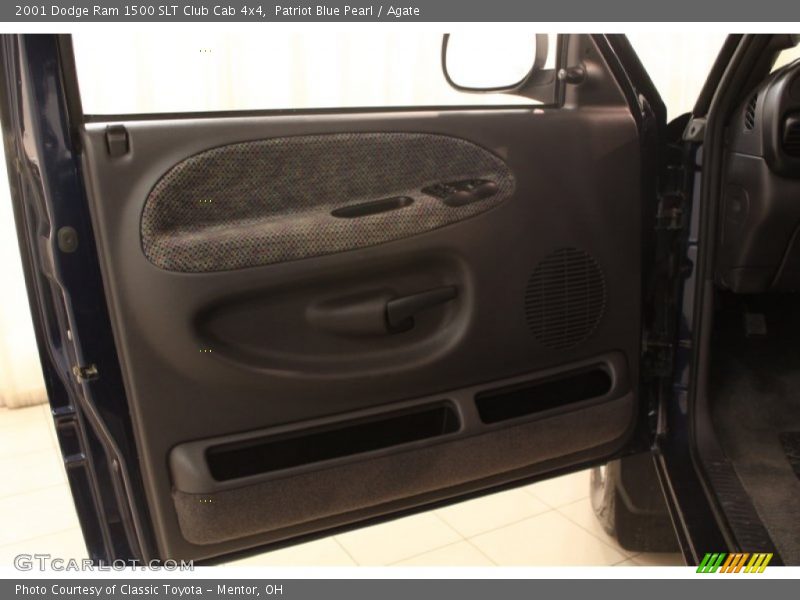 Patriot Blue Pearl / Agate 2001 Dodge Ram 1500 SLT Club Cab 4x4
