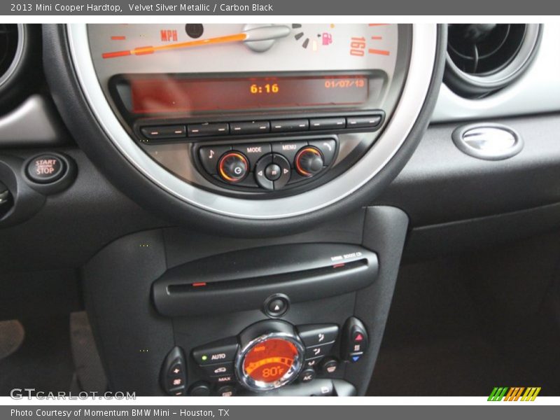 Velvet Silver Metallic / Carbon Black 2013 Mini Cooper Hardtop
