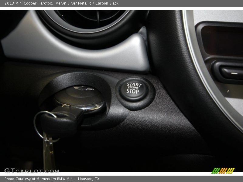 Velvet Silver Metallic / Carbon Black 2013 Mini Cooper Hardtop