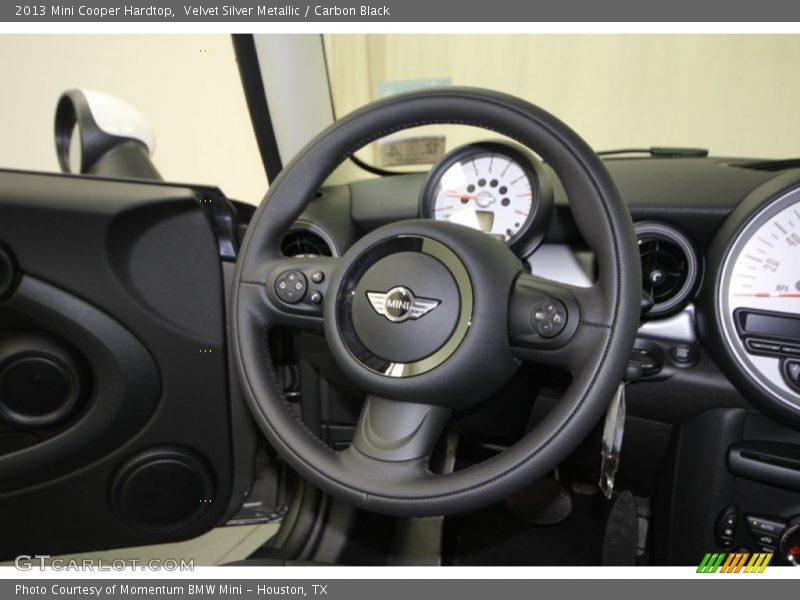 Velvet Silver Metallic / Carbon Black 2013 Mini Cooper Hardtop