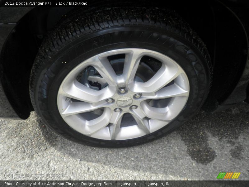Black / Black/Red 2013 Dodge Avenger R/T