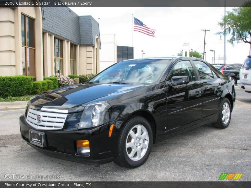 Black Raven / Ebony 2006 Cadillac CTS Sedan