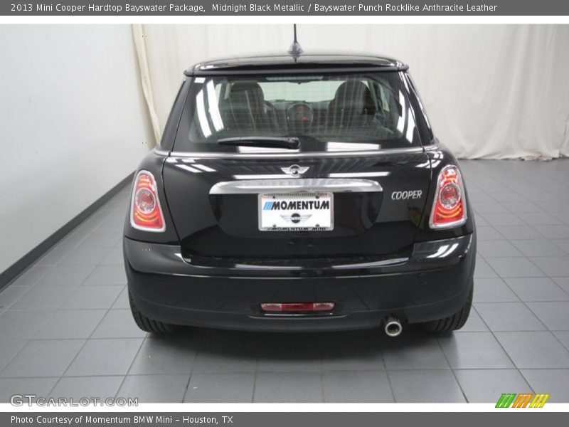 Midnight Black Metallic / Bayswater Punch Rocklike Anthracite Leather 2013 Mini Cooper Hardtop Bayswater Package