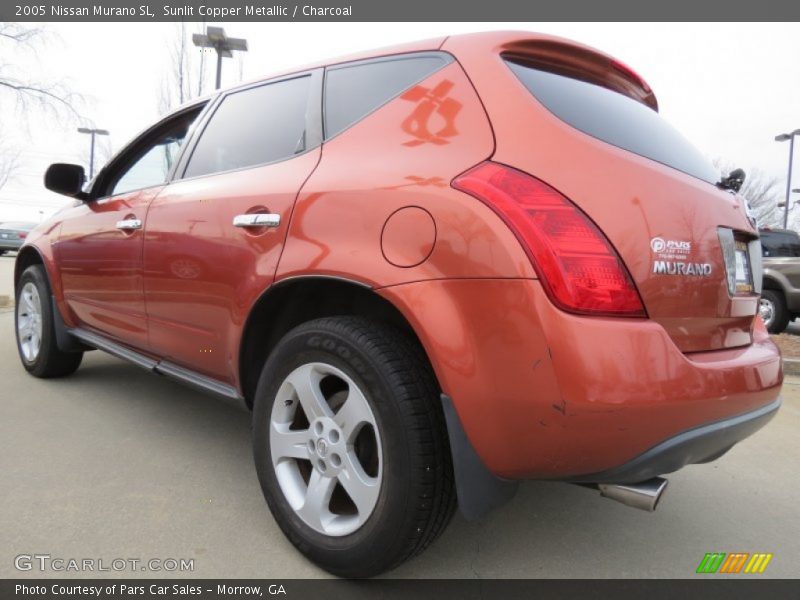 Sunlit Copper Metallic / Charcoal 2005 Nissan Murano SL
