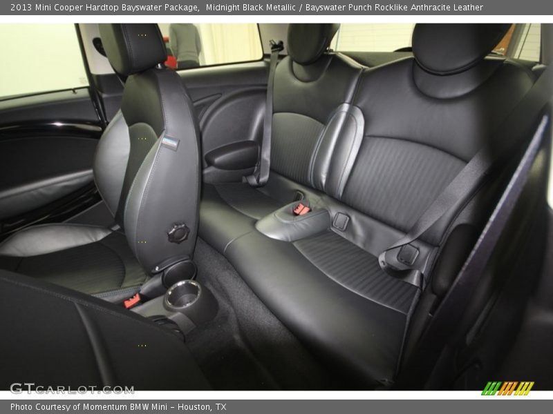 Midnight Black Metallic / Bayswater Punch Rocklike Anthracite Leather 2013 Mini Cooper Hardtop Bayswater Package