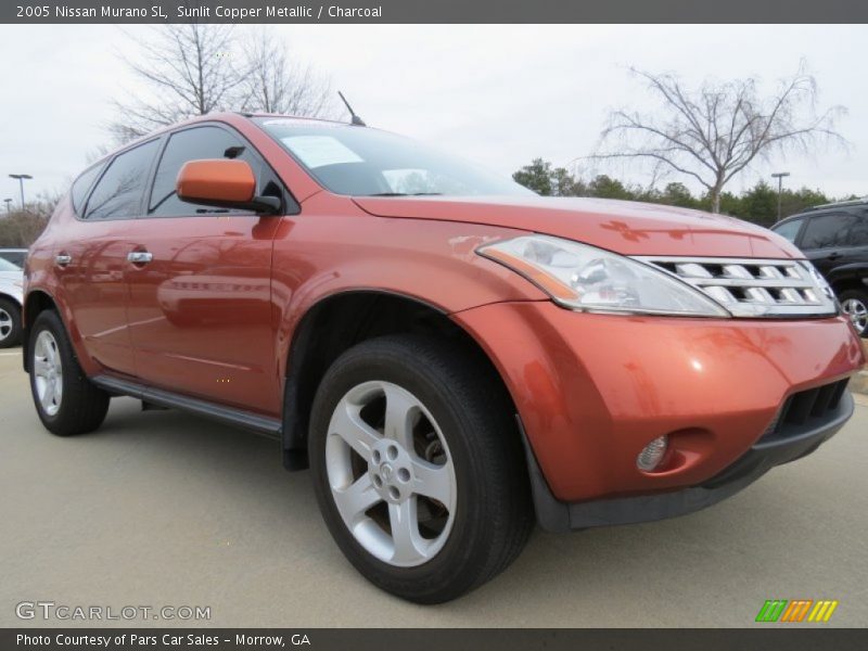 Sunlit Copper Metallic / Charcoal 2005 Nissan Murano SL