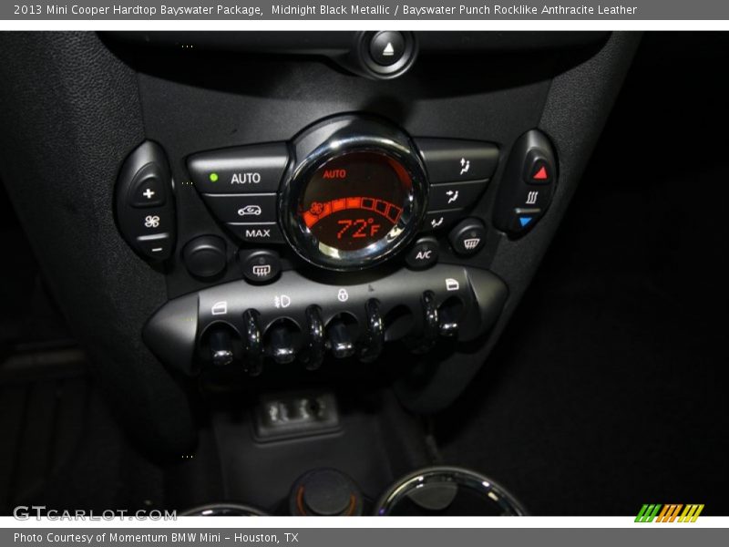 Midnight Black Metallic / Bayswater Punch Rocklike Anthracite Leather 2013 Mini Cooper Hardtop Bayswater Package