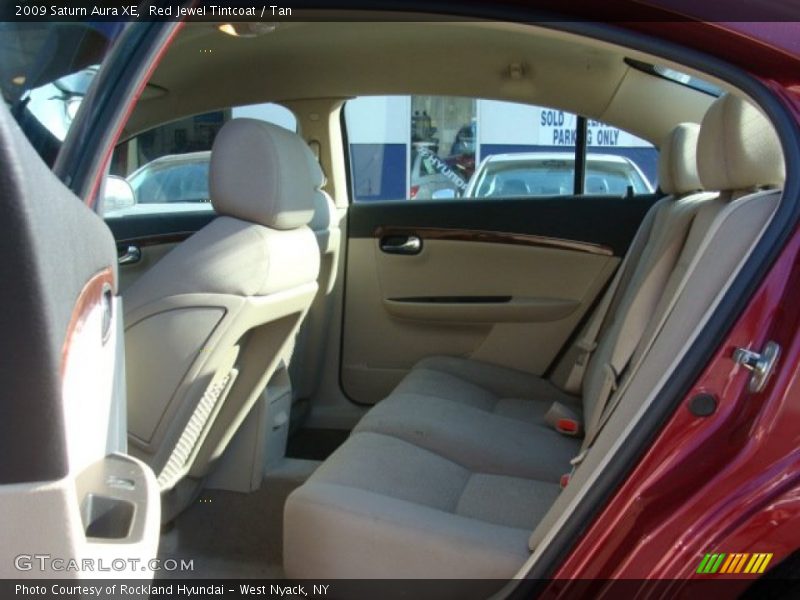 Red Jewel Tintcoat / Tan 2009 Saturn Aura XE