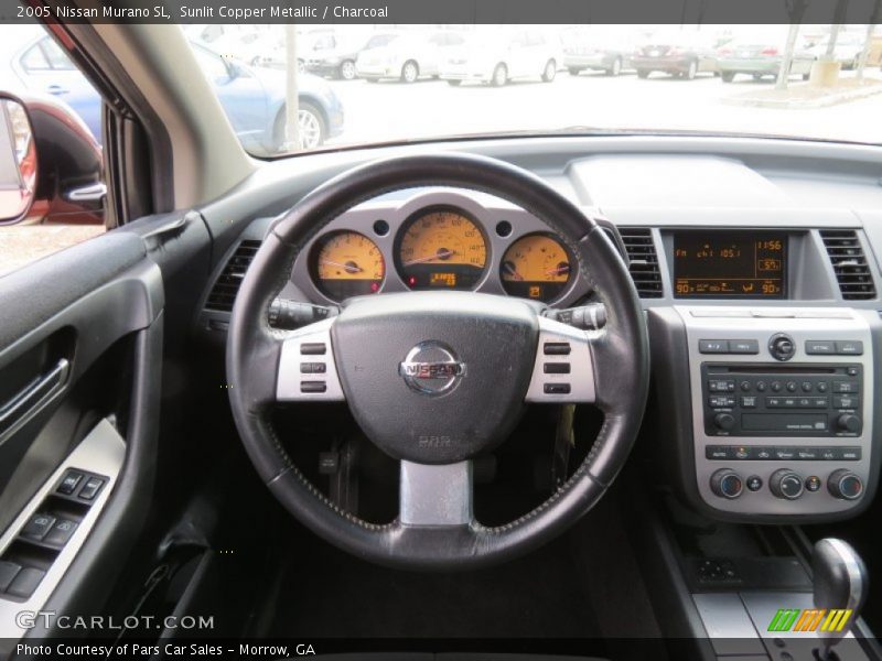 Sunlit Copper Metallic / Charcoal 2005 Nissan Murano SL