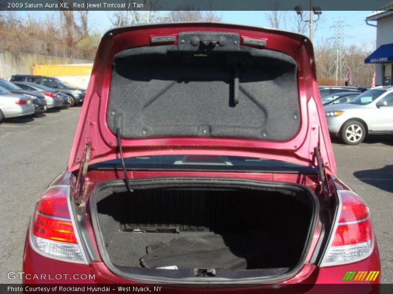 Red Jewel Tintcoat / Tan 2009 Saturn Aura XE