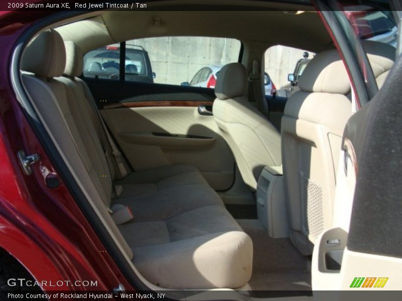 Red Jewel Tintcoat / Tan 2009 Saturn Aura XE