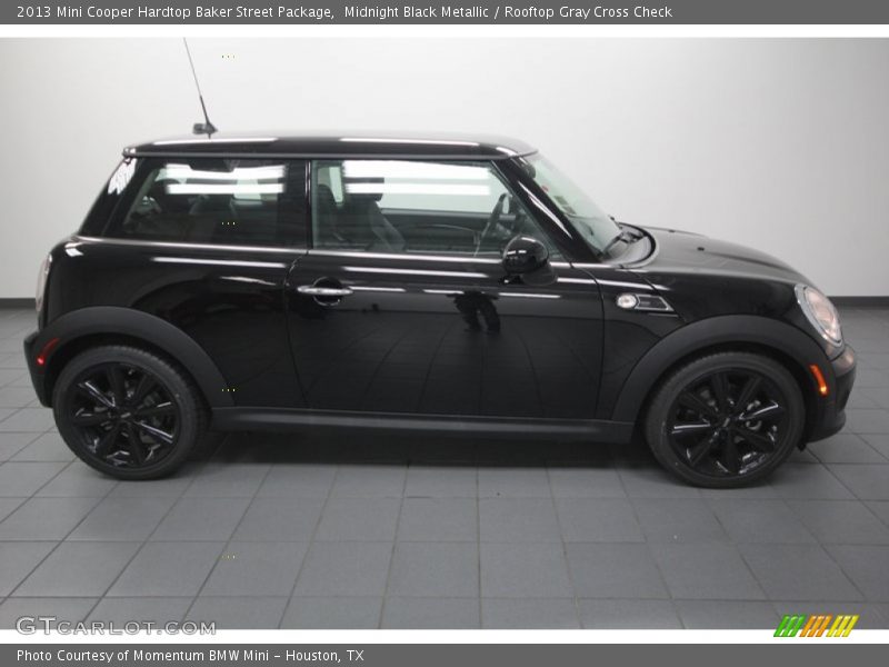  2013 Cooper Hardtop Baker Street Package Midnight Black Metallic