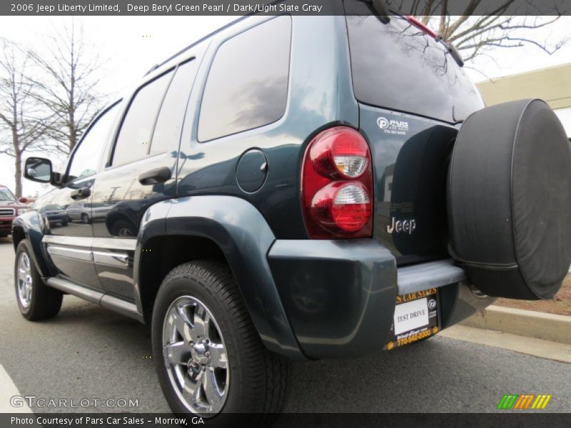 Deep Beryl Green Pearl / Dark/Light Slate Gray 2006 Jeep Liberty Limited