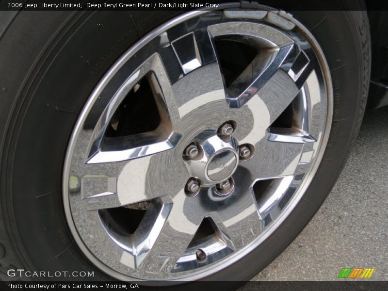 Deep Beryl Green Pearl / Dark/Light Slate Gray 2006 Jeep Liberty Limited