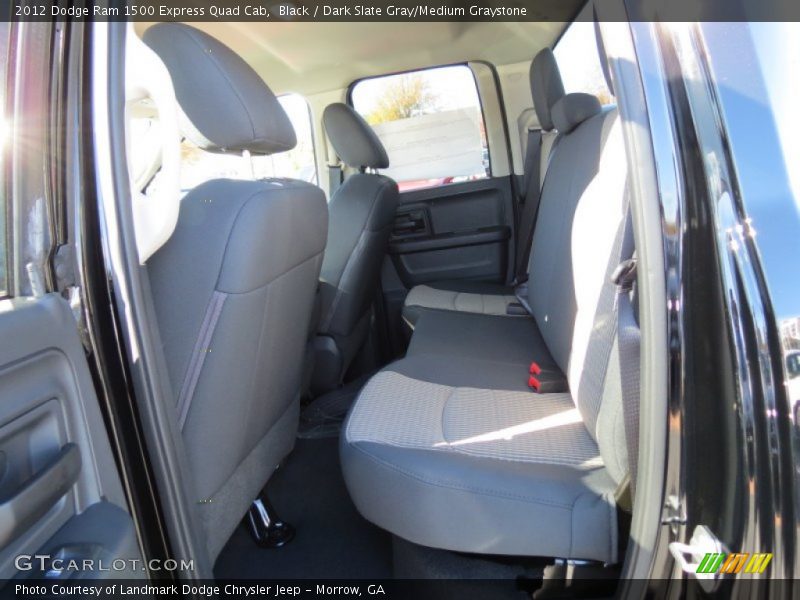 Black / Dark Slate Gray/Medium Graystone 2012 Dodge Ram 1500 Express Quad Cab