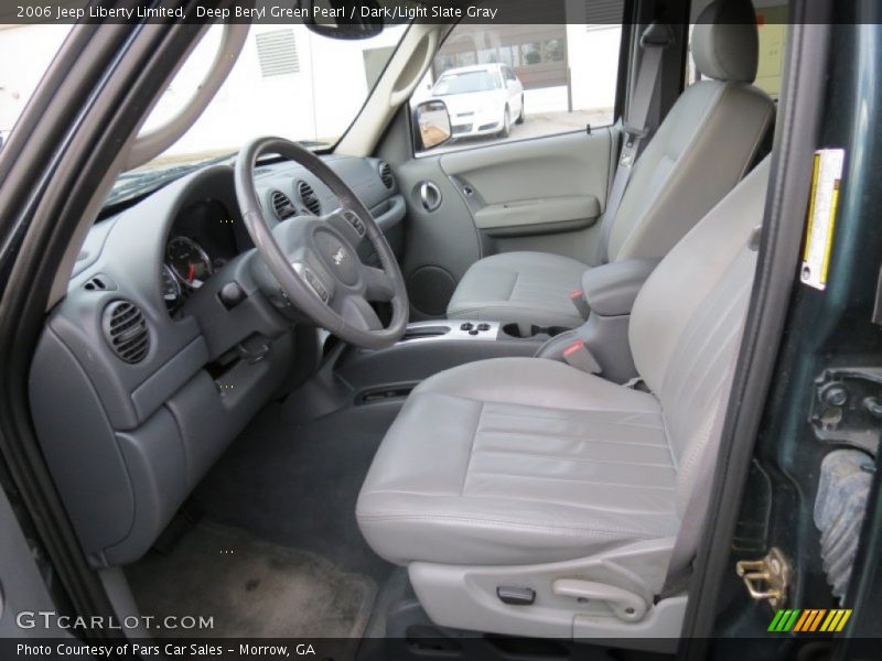 Deep Beryl Green Pearl / Dark/Light Slate Gray 2006 Jeep Liberty Limited