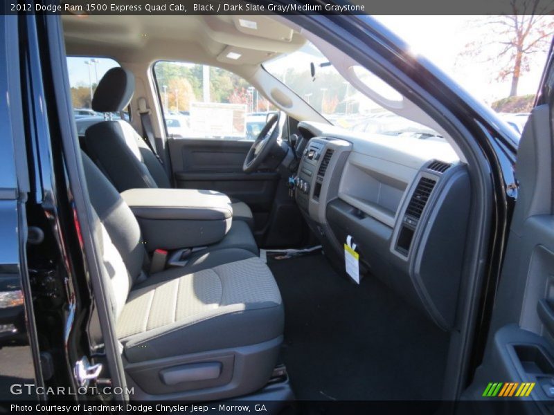 Black / Dark Slate Gray/Medium Graystone 2012 Dodge Ram 1500 Express Quad Cab