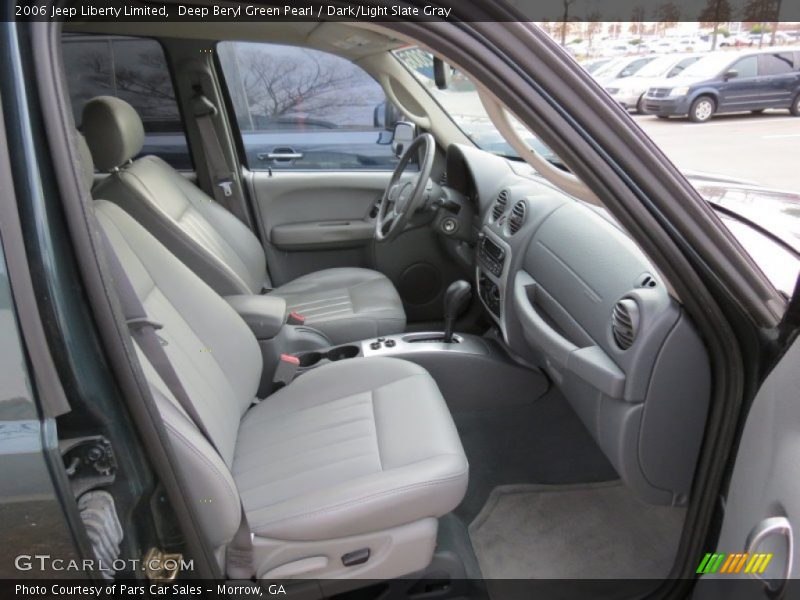 Deep Beryl Green Pearl / Dark/Light Slate Gray 2006 Jeep Liberty Limited