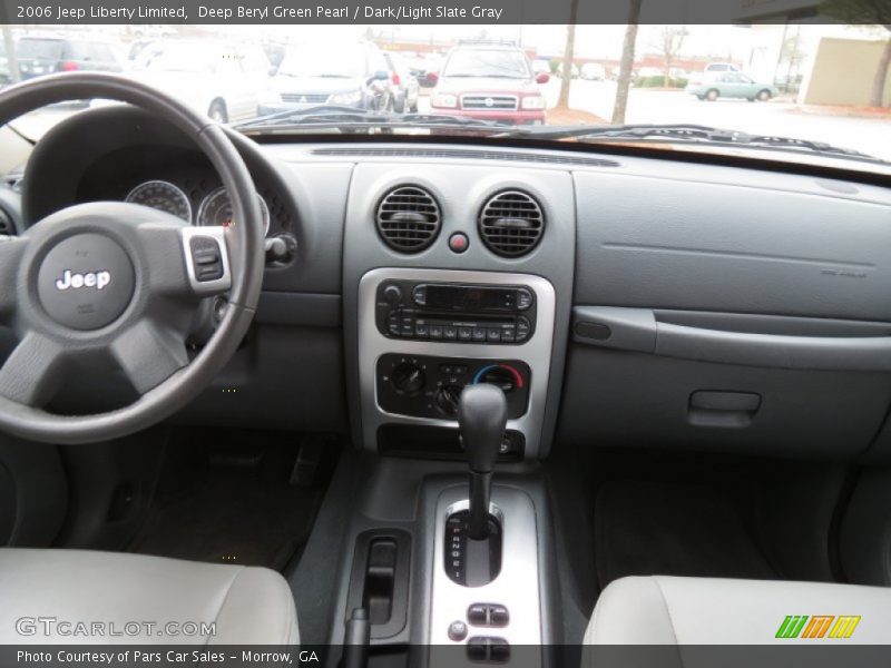 Deep Beryl Green Pearl / Dark/Light Slate Gray 2006 Jeep Liberty Limited